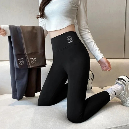 Womens High Waisted Seamless Sports Leggings