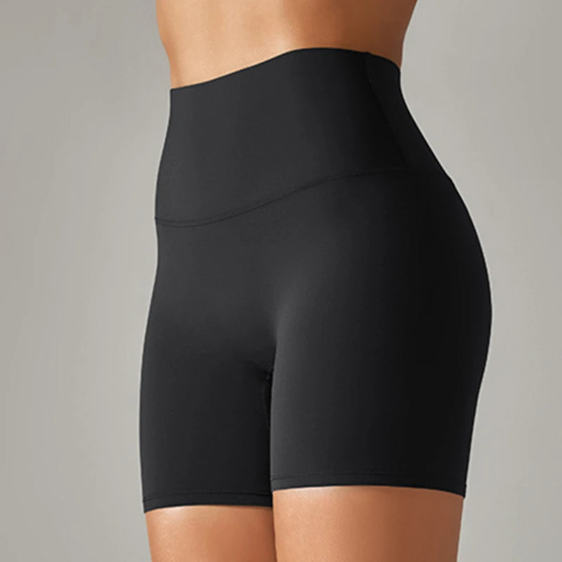 Women Sports High Waist Yoga Shorts