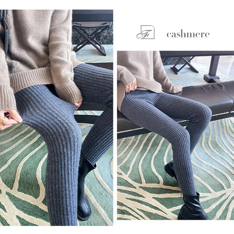 Woman's Ankle Length Slim Leggings