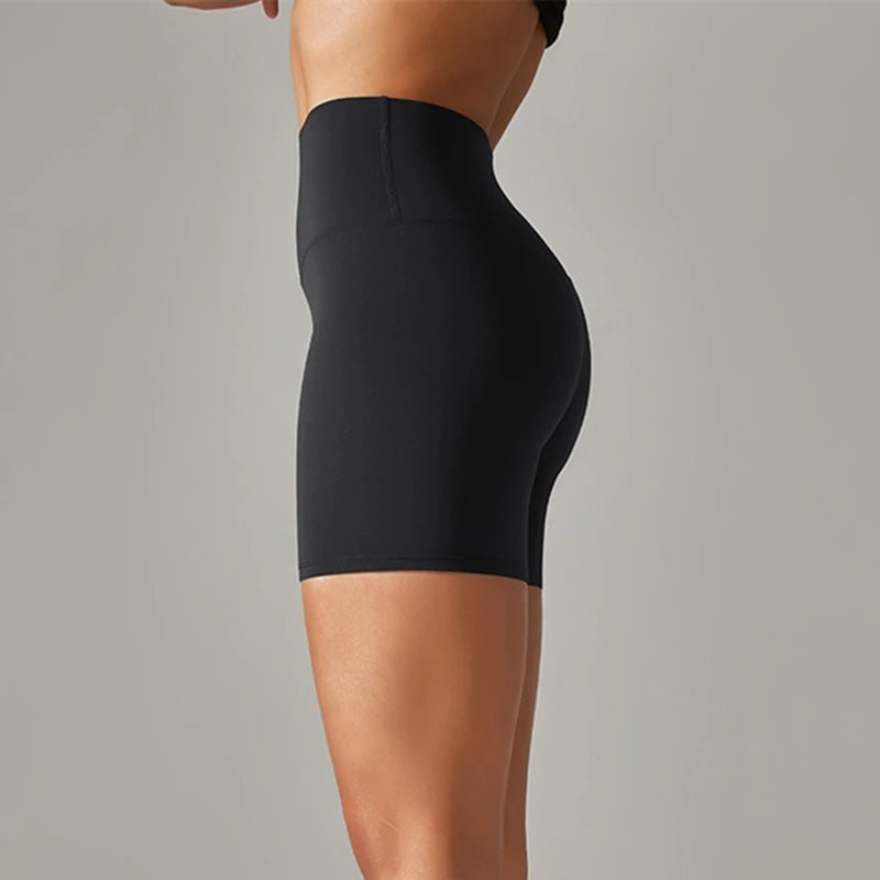 Women Sports High Waist Yoga Shorts