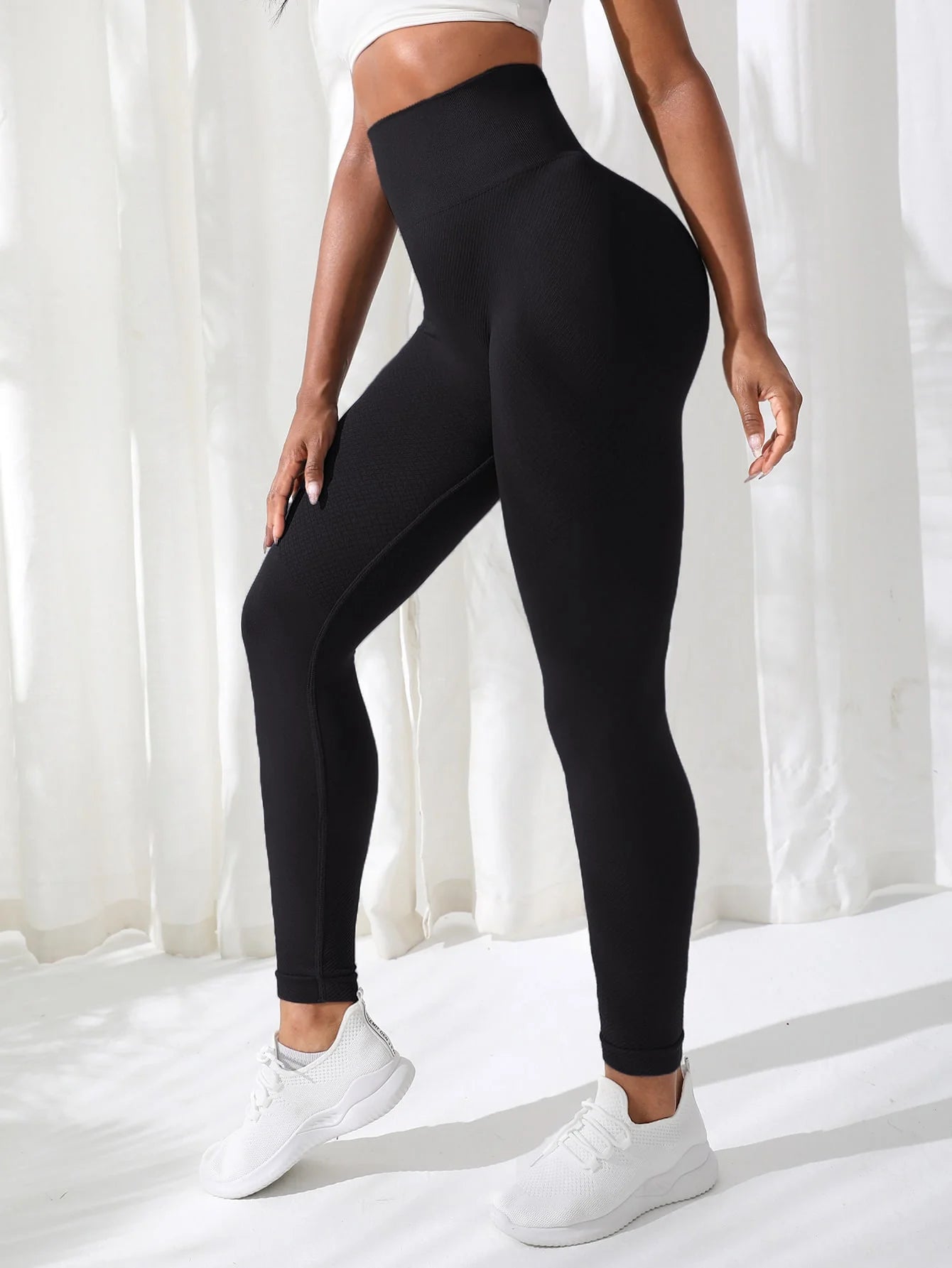 Women Stretchy High Waist Athletic Fitness Leggings
