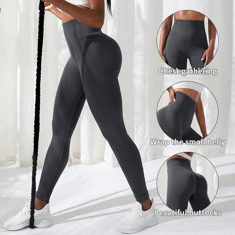 Women Stretchy High Waist Athletic Fitness Leggings